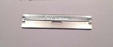 Blade Razor Personna® Stainless Steel, Coated Single Edge by AccuTec Blades, Inc.  ID 74-0001